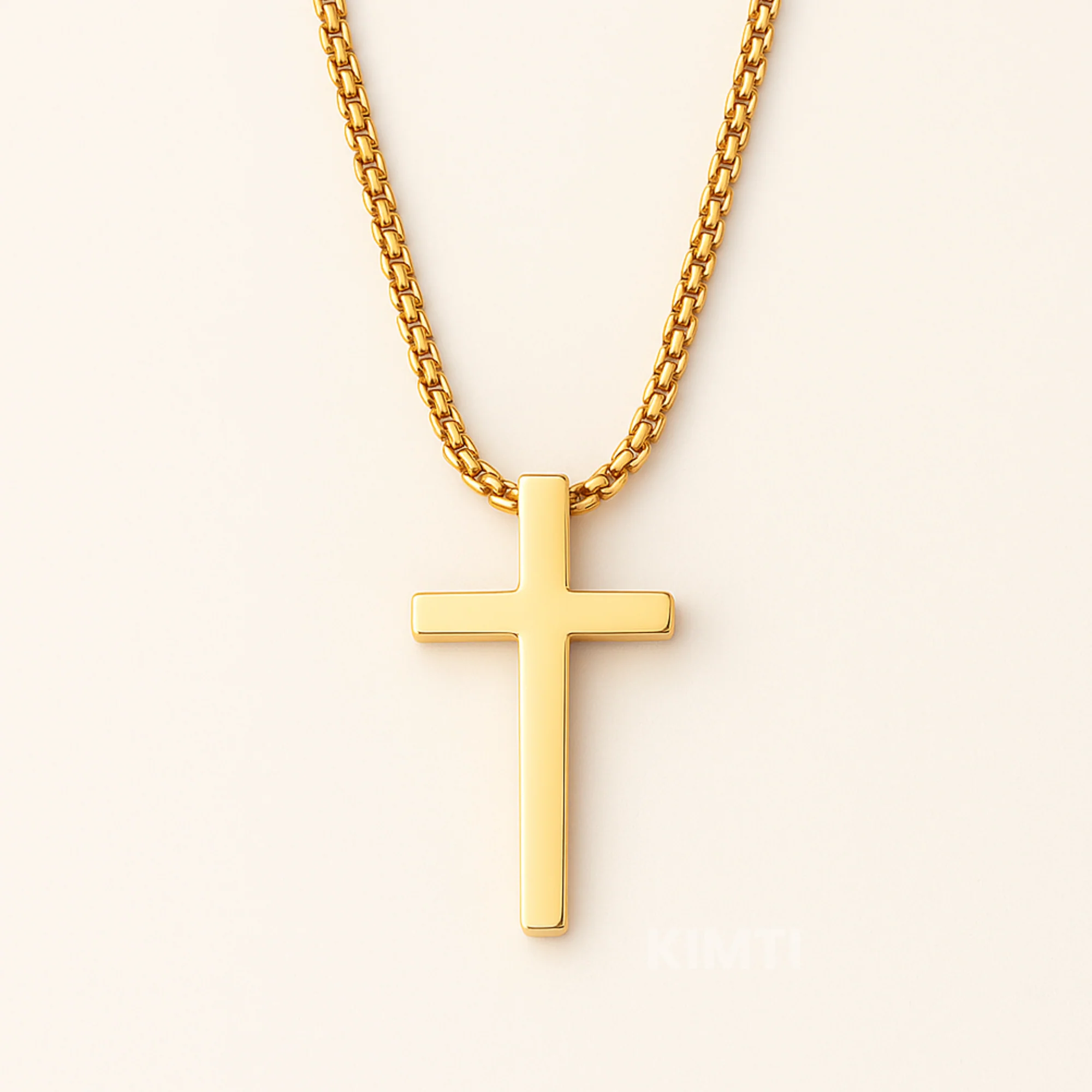 Men-Christ's Crucifix Chain - Image 3