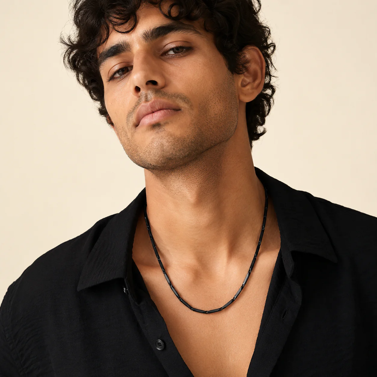 Men-Classic Black Chain - Image 3