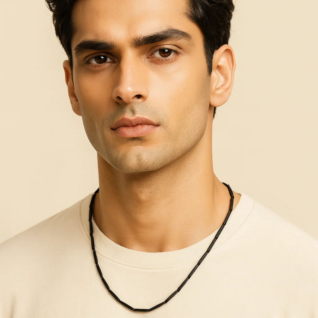 Men-Classic Black Chain - Image 5