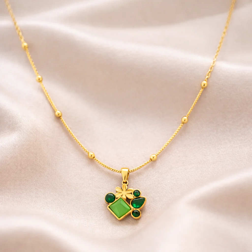 18K Gold Plated Aurora Necklace - Image 2