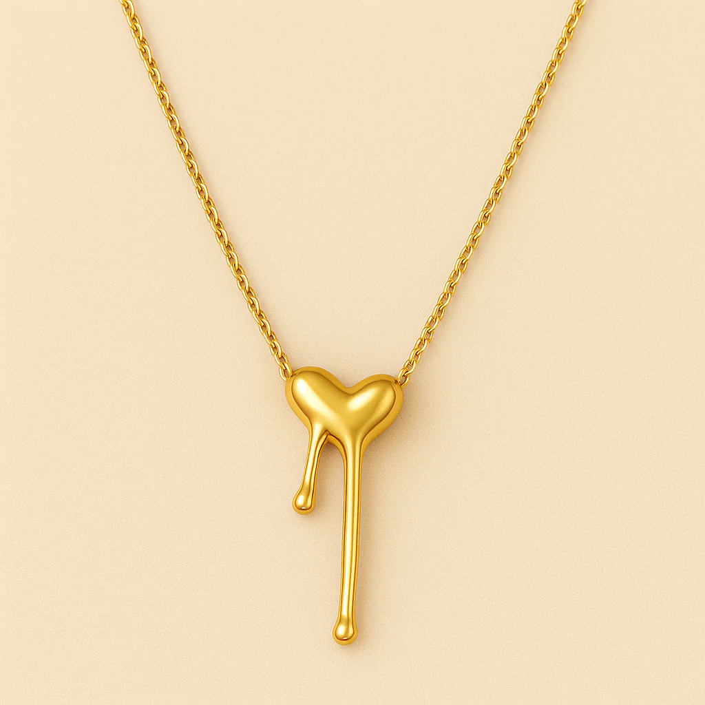 18k Gold Plated Love’s Embrace Necklace