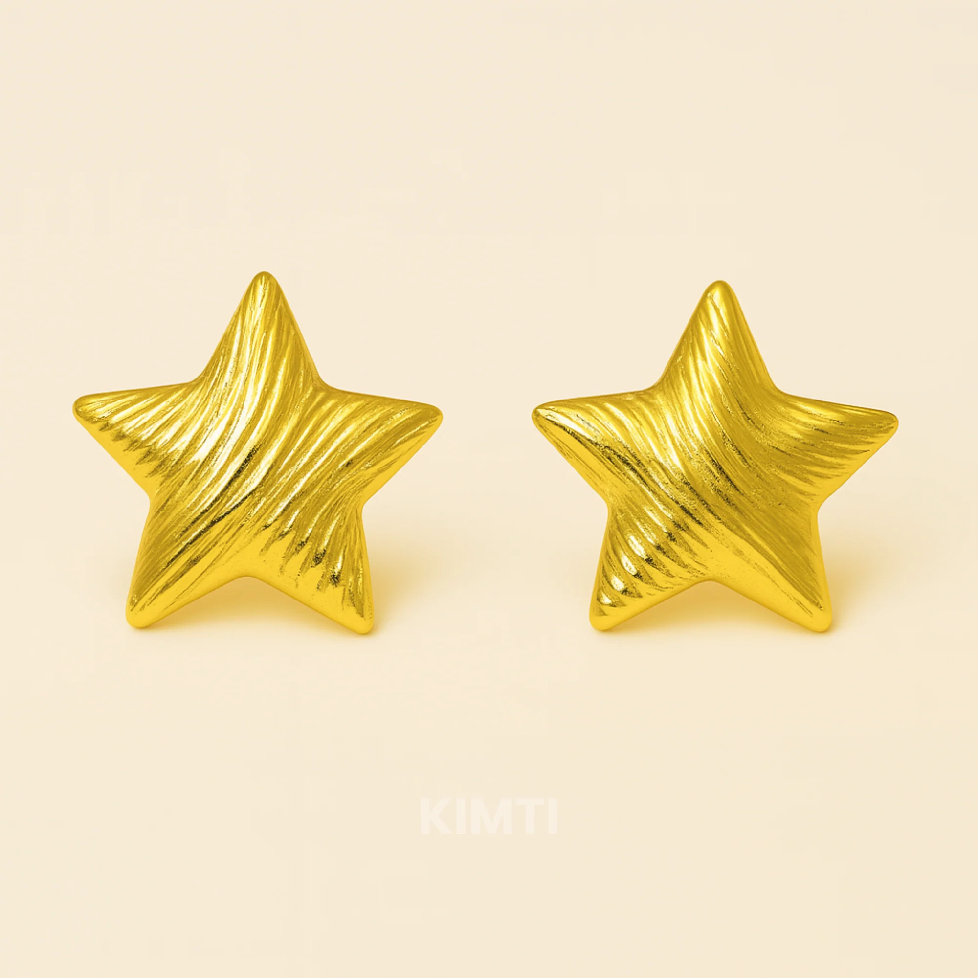 18k Gold Plated Starla Stud Anti Tarnish Earring