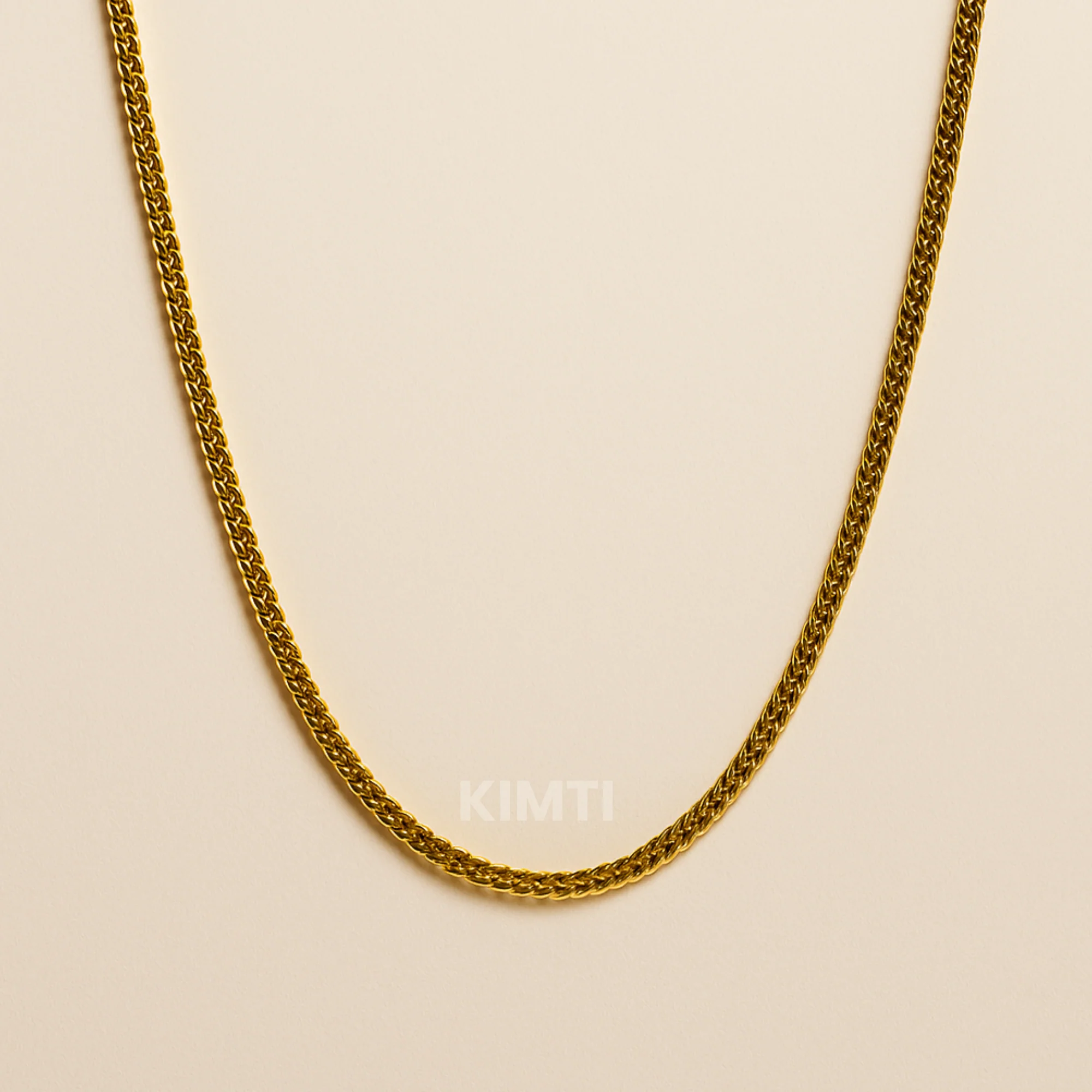 Men-18k Gold Plated Men Alloy Chain