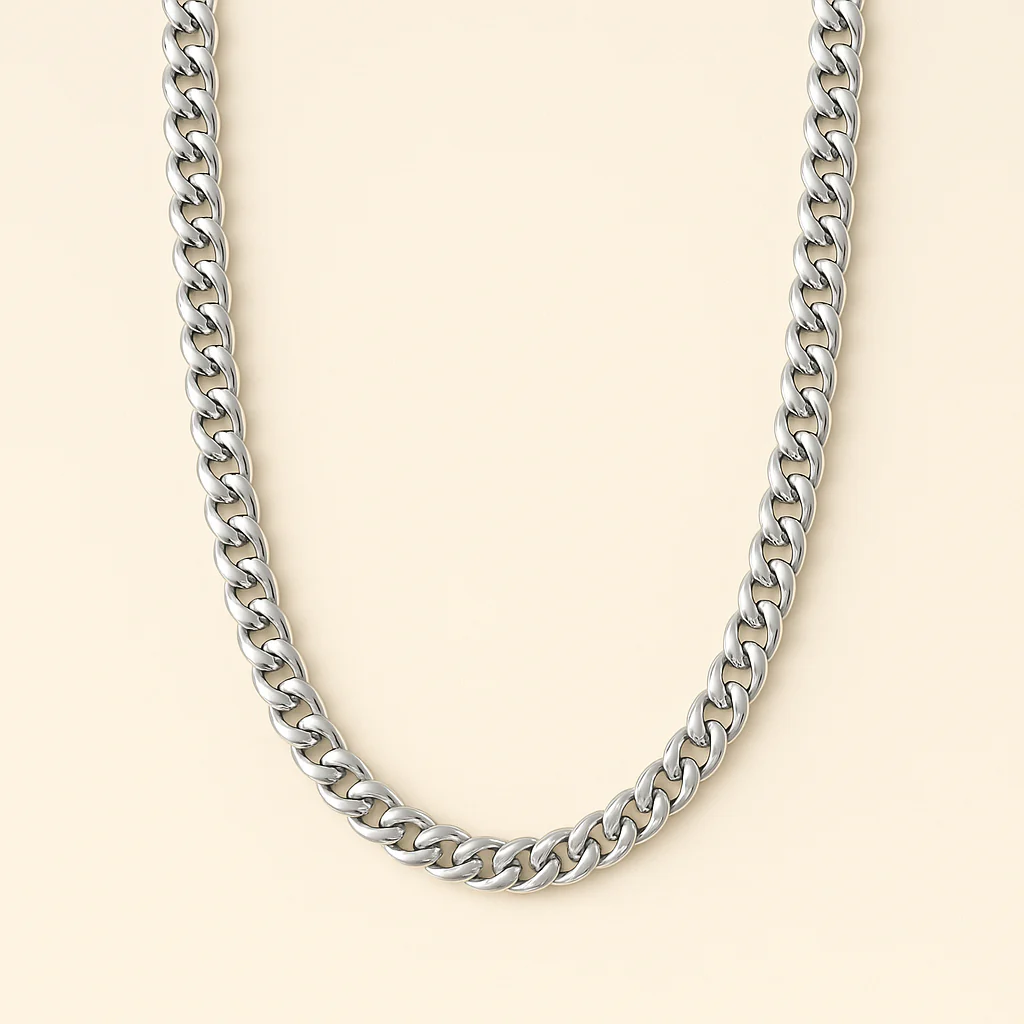 Men - 18k Silver-Plated Anti Tarnish Chain