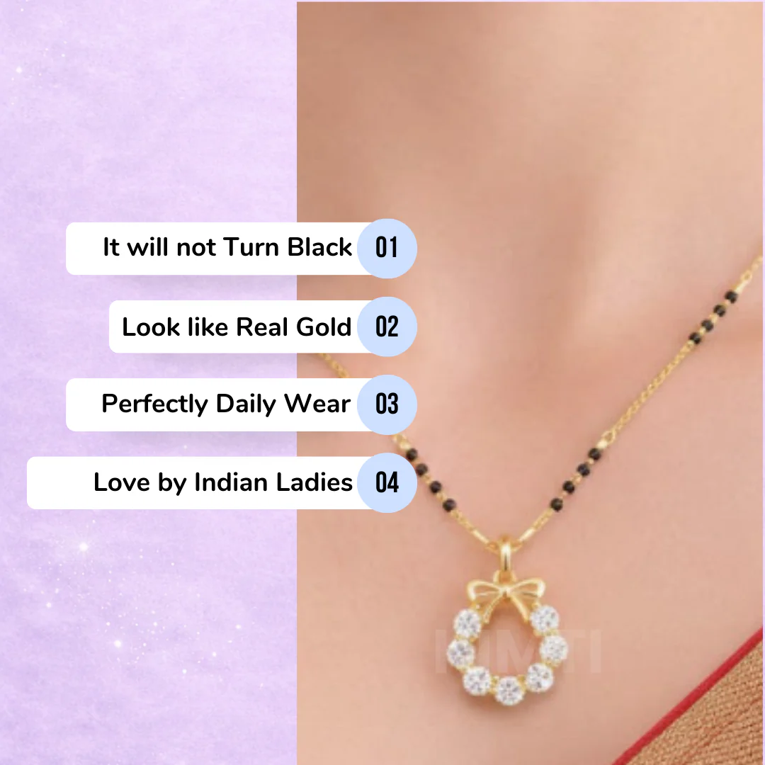 Aarohi Bow Mangalsutra - Image 4
