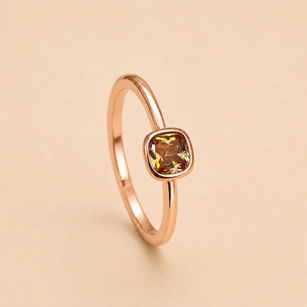 Amber Glow Ring