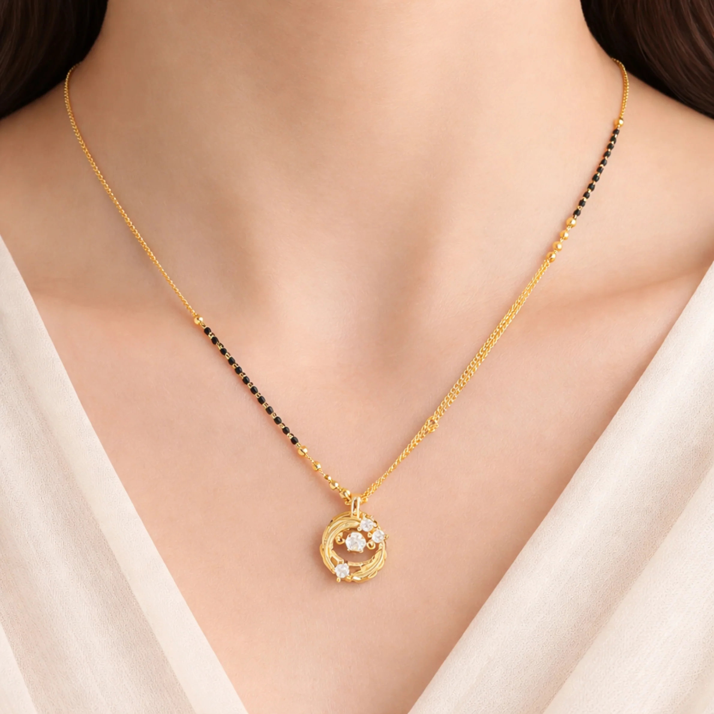 Anaya Modern Aura Mangalsutra - Image 2