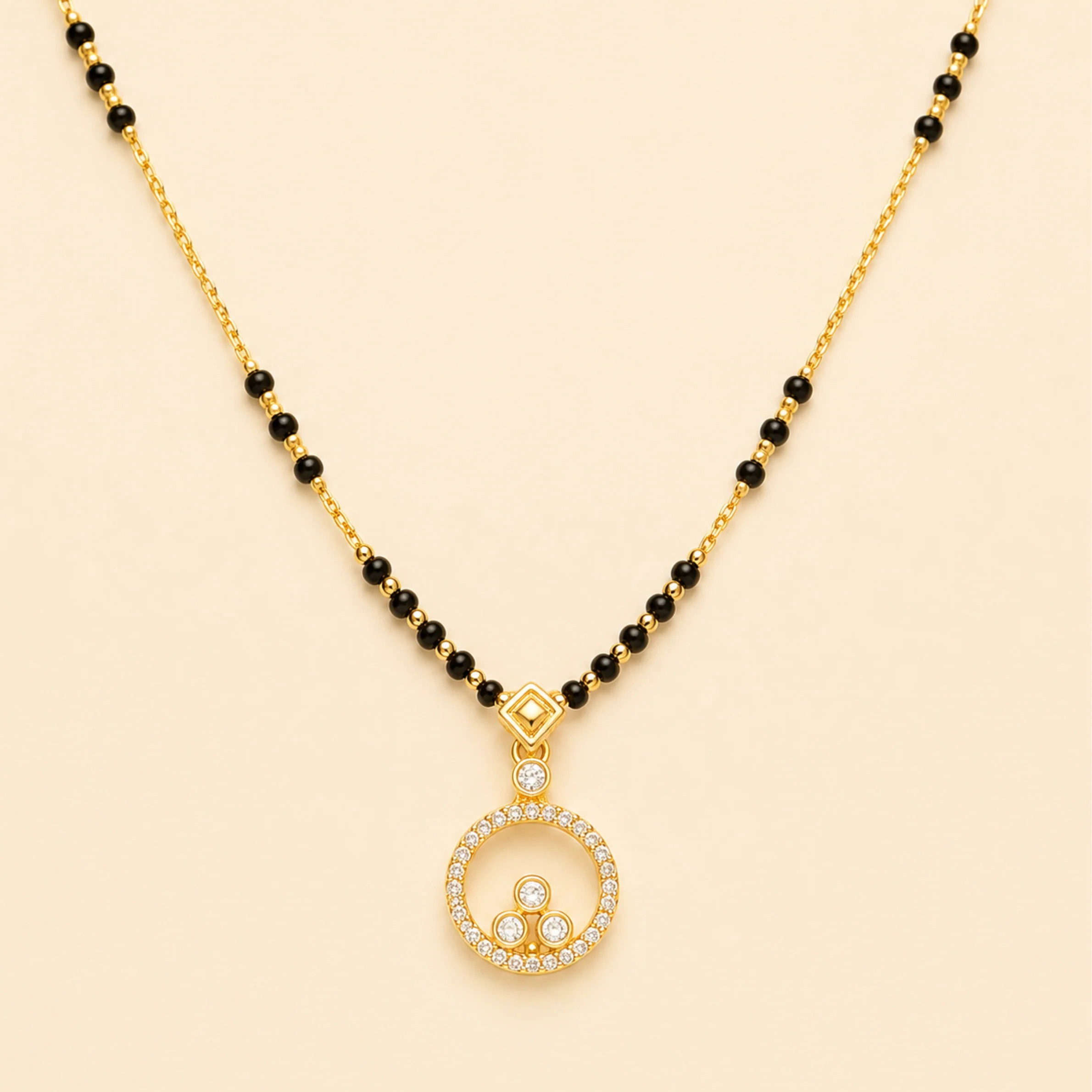 Anaya Tridev Charm Mangalsutra - Image 2