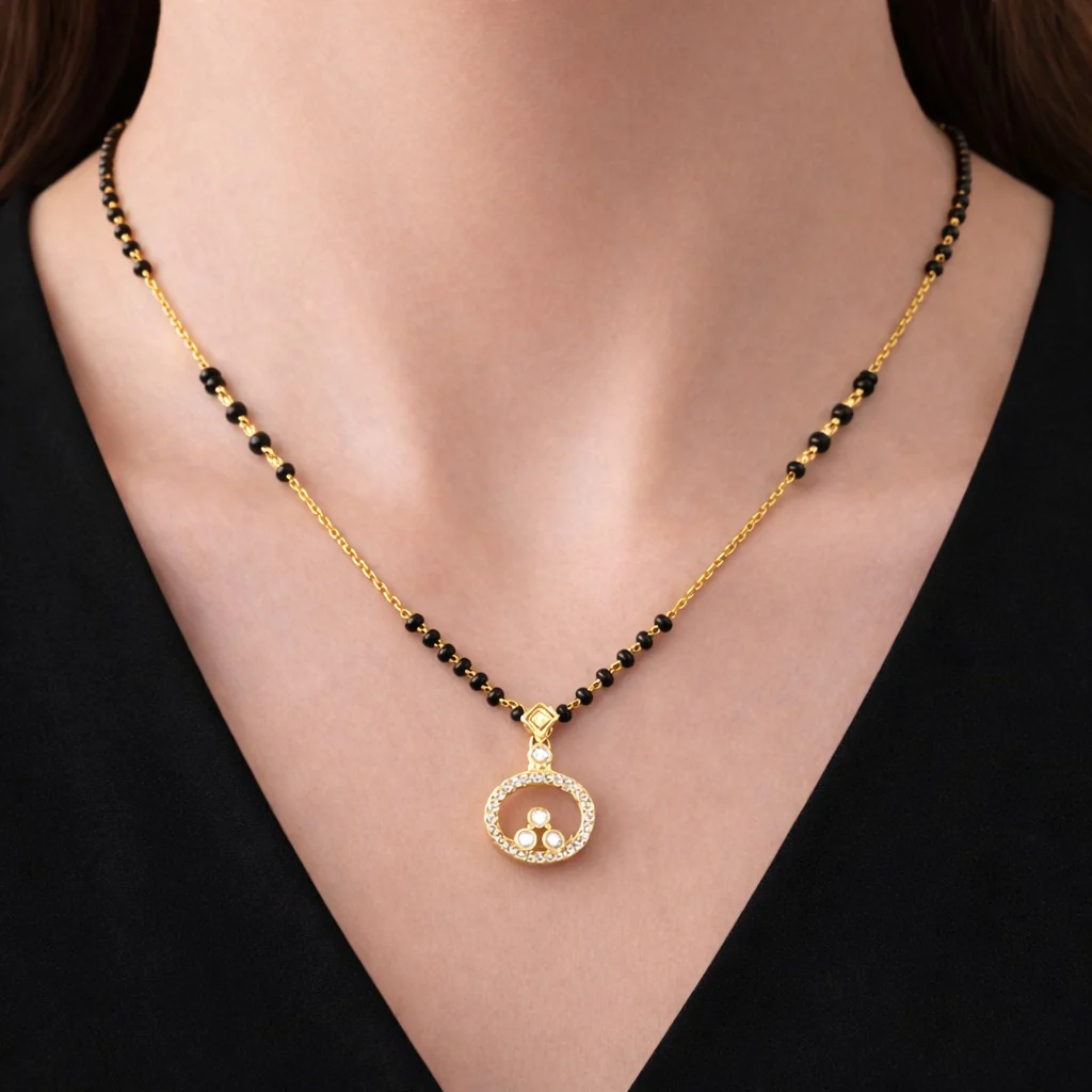 Anaya Tridev Charm Mangalsutra - Image 3