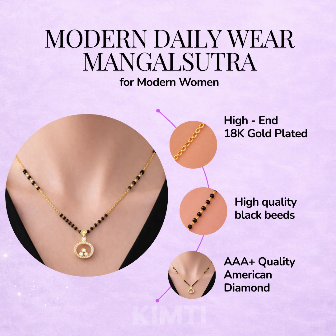 Anaya Tridev Charm Mangalsutra - Image 5