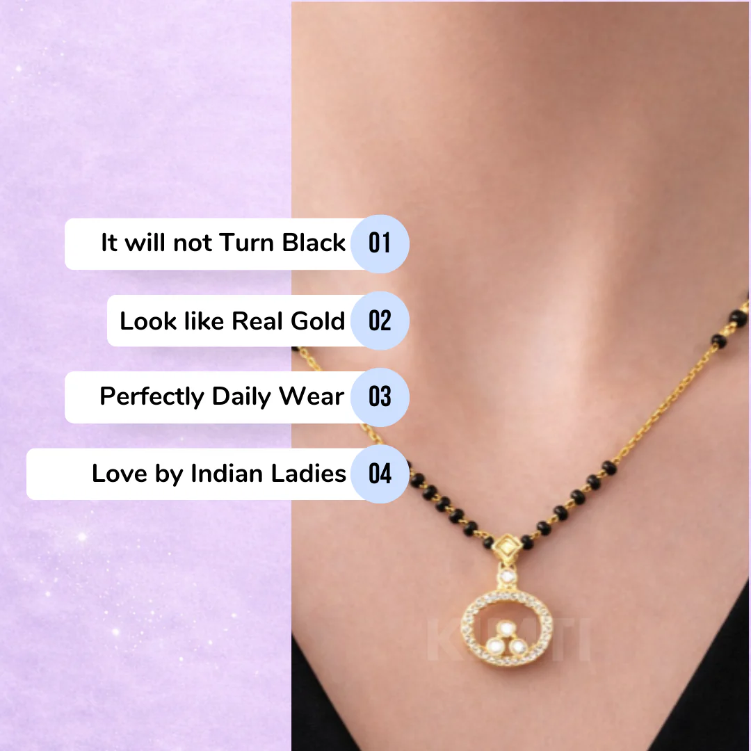 Anaya Tridev Charm Mangalsutra - Image 6
