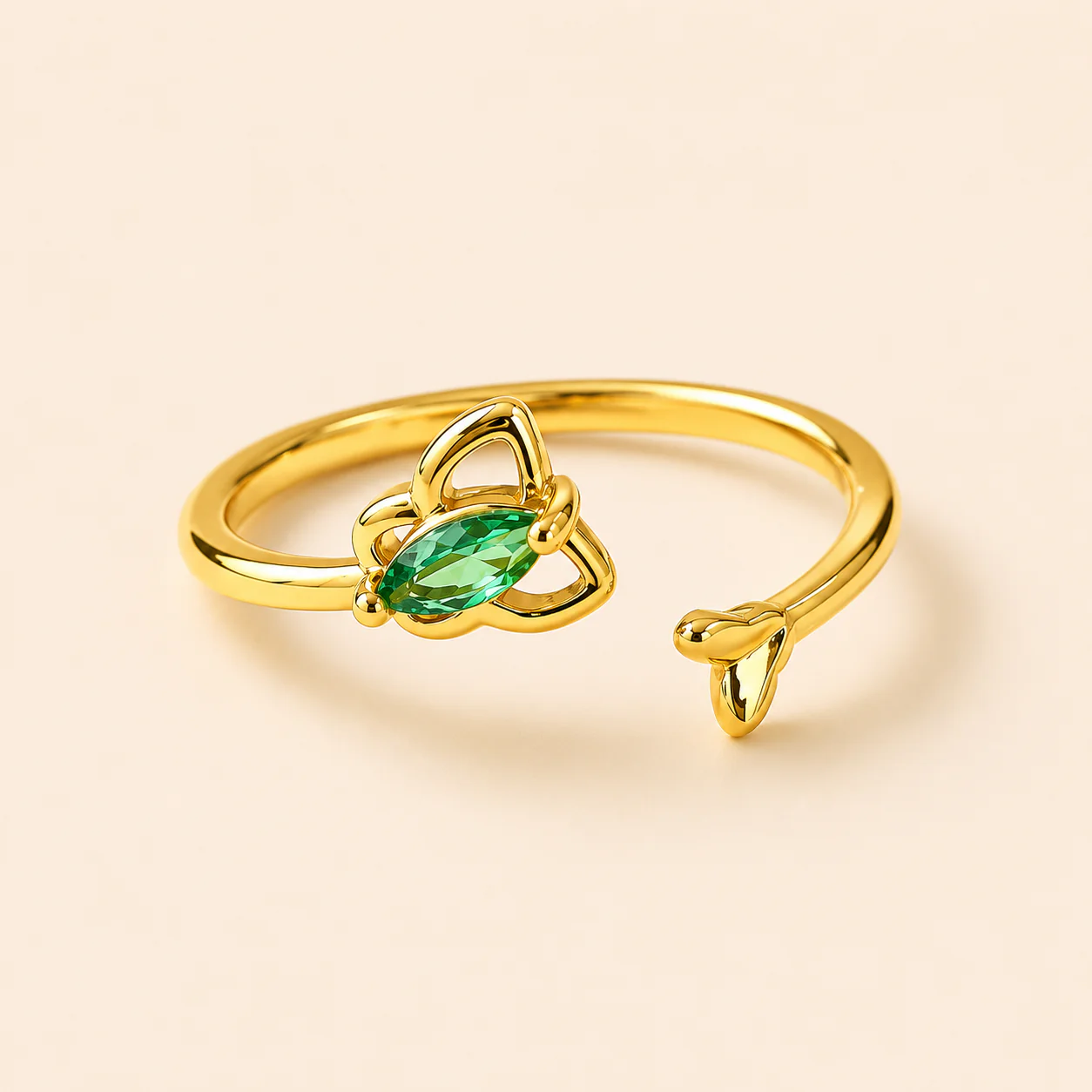 Aurelia Gold Minimal Waterproof Ring - Image 2
