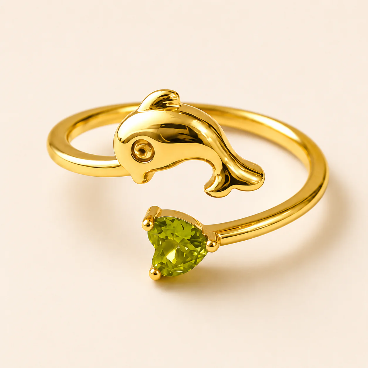 Aurelia Gold Minimal Waterproof Ring - Image 4