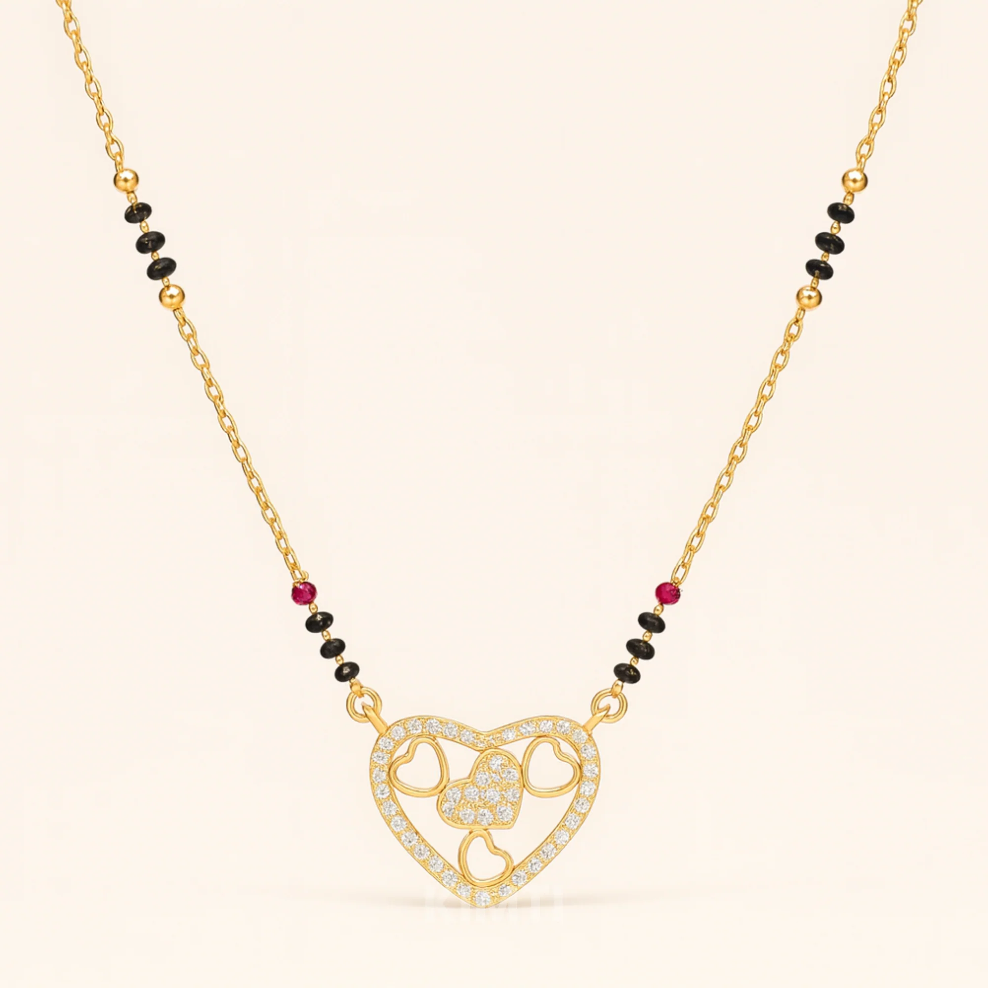 Aurelia Hearts Mangalsutra