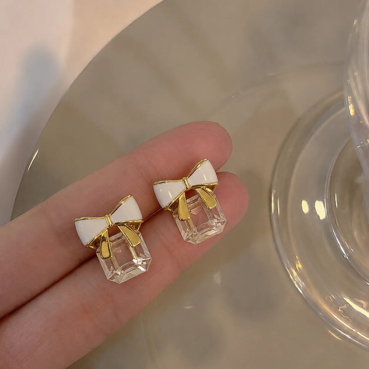 Luminous Blossom Earrings