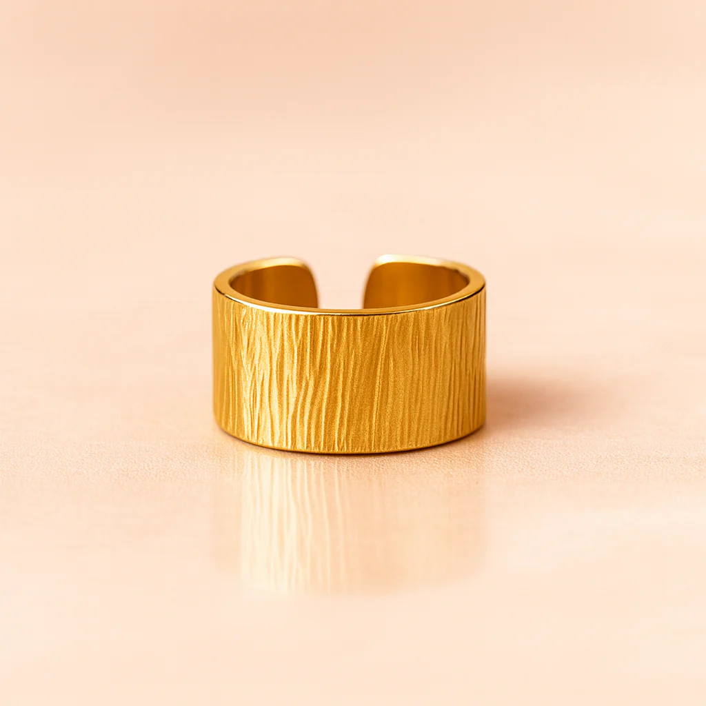 18k Gold Plated Aurora Band Ring