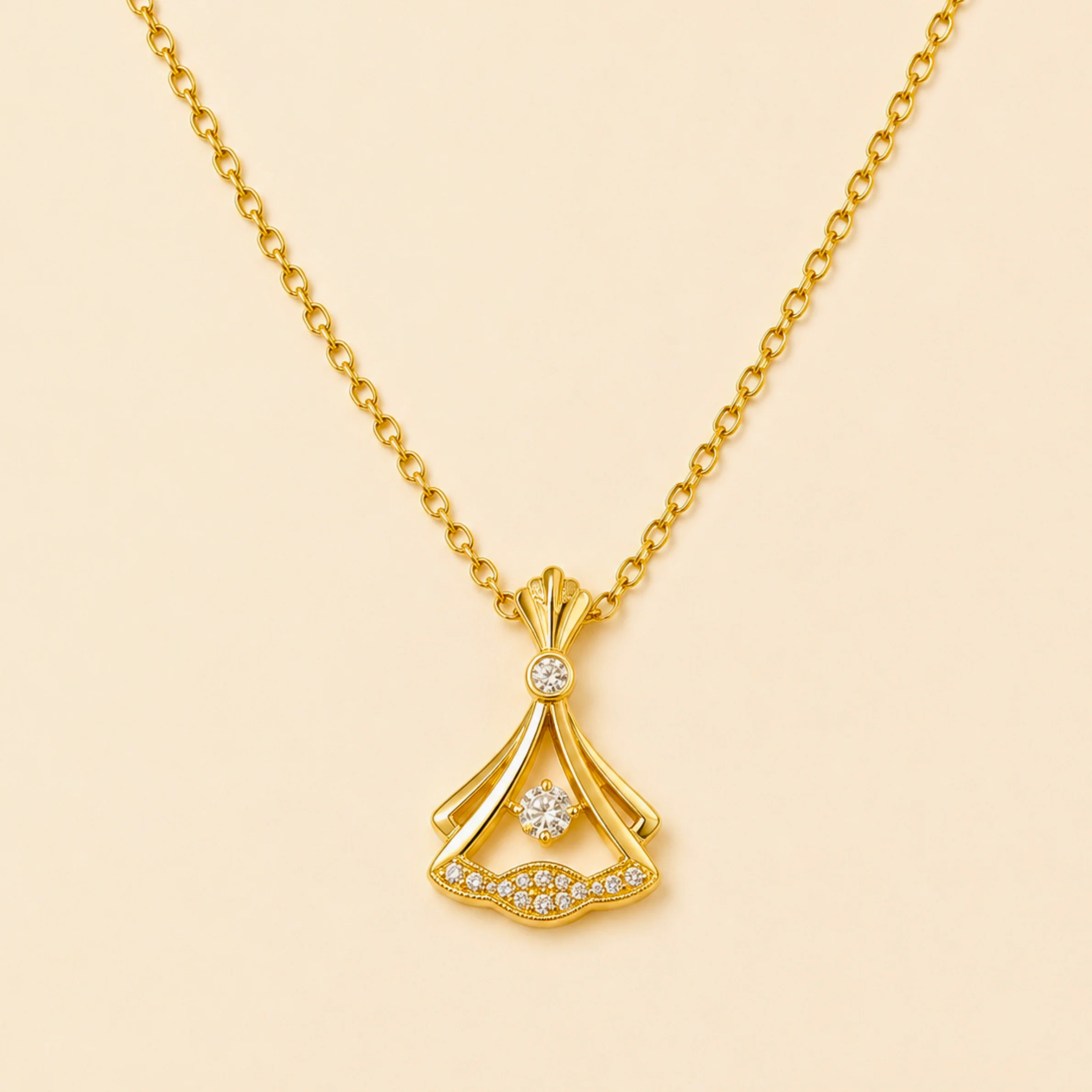 Aurora Bloom Pendant Necklace