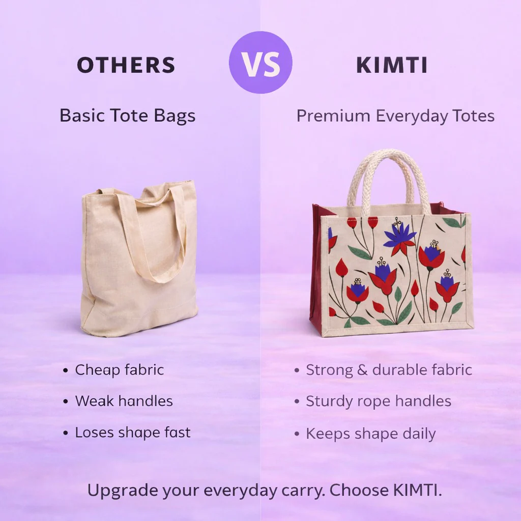 Tangerine Tile Tote Bag - Image 3
