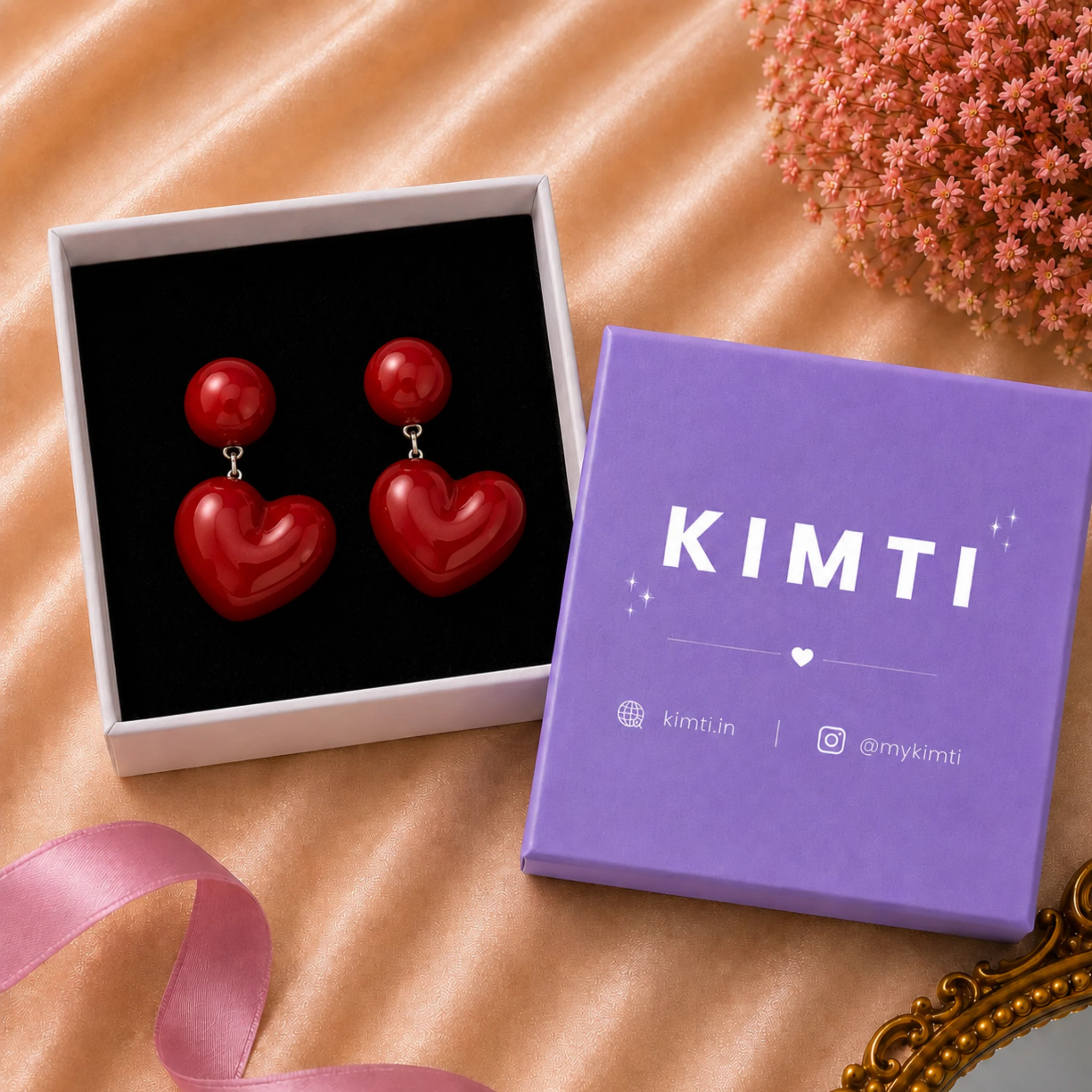 Candy Heart Stud Earring - Image 2