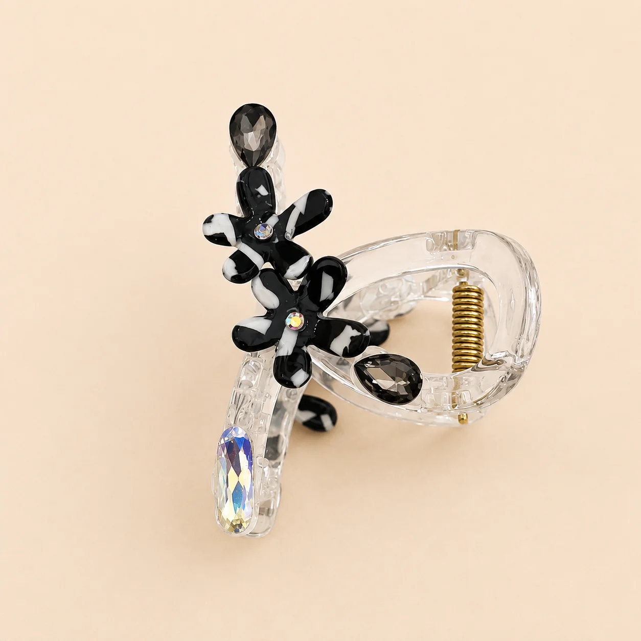 Daisy Luxe Crystal Claw Clip - Image 3