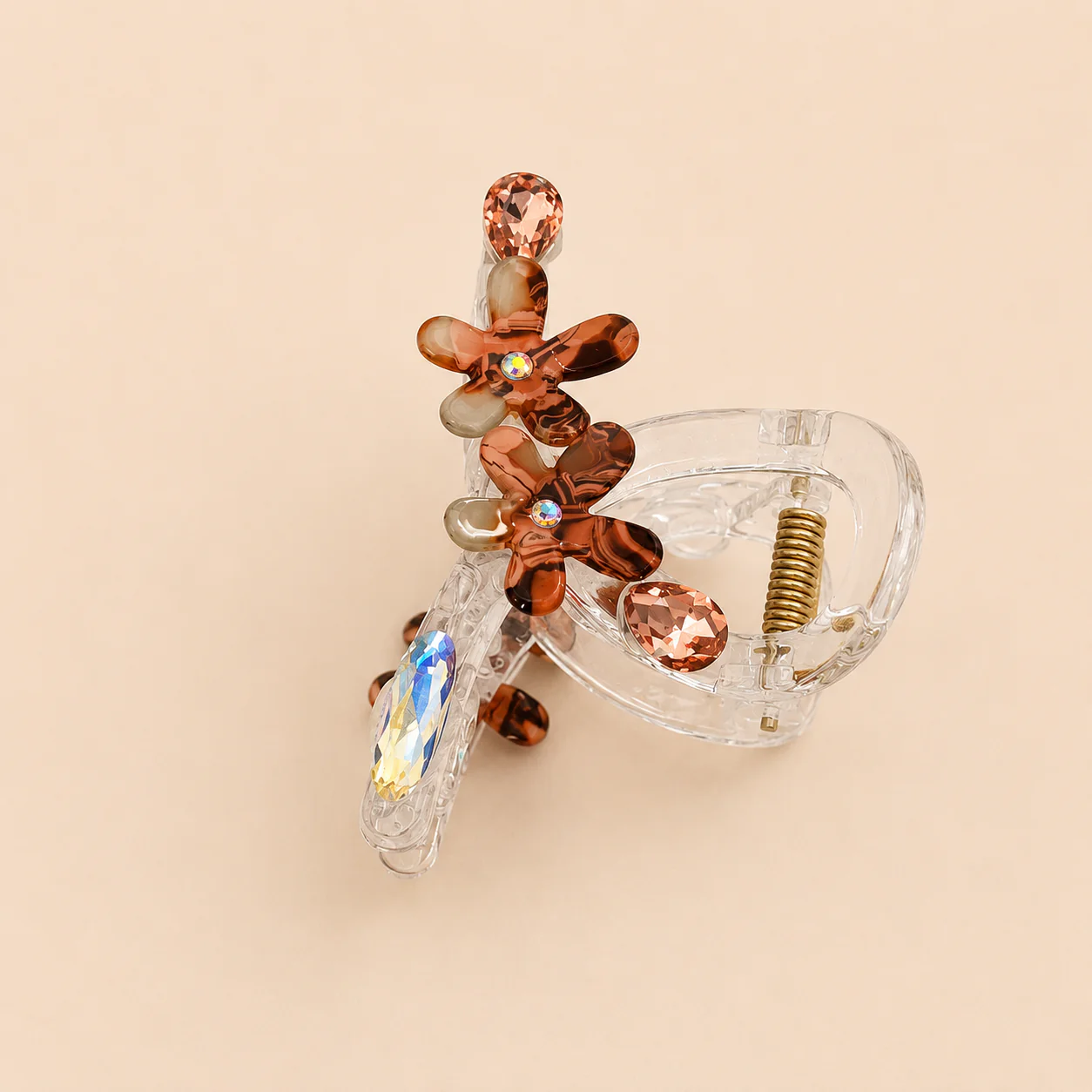 Daisy Luxe Crystal Claw Clip - Image 4