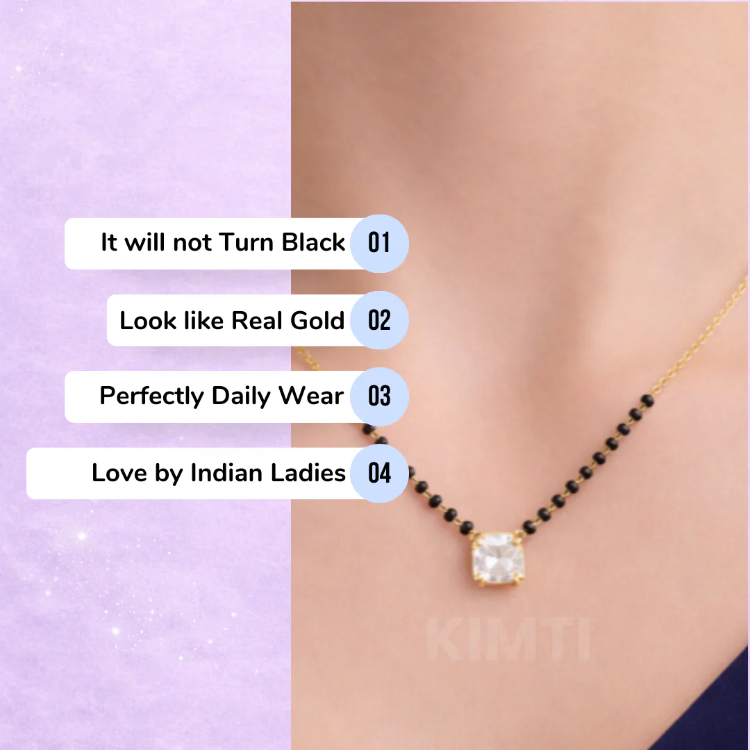 Divya Timeless Solitaire Mangalsutra - Image 4