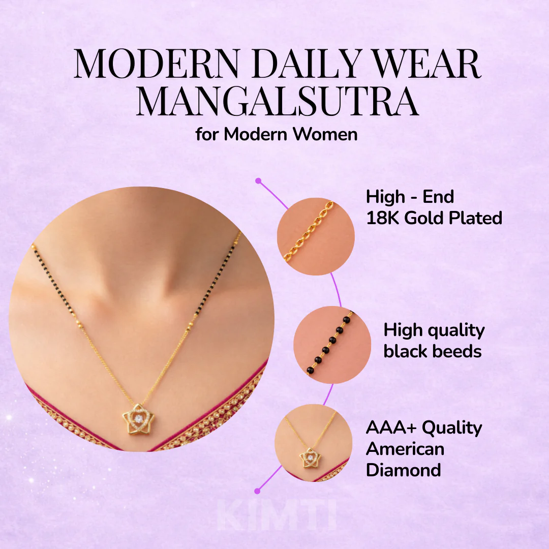 Elara Diamond Heart Star Necklace - Image 2