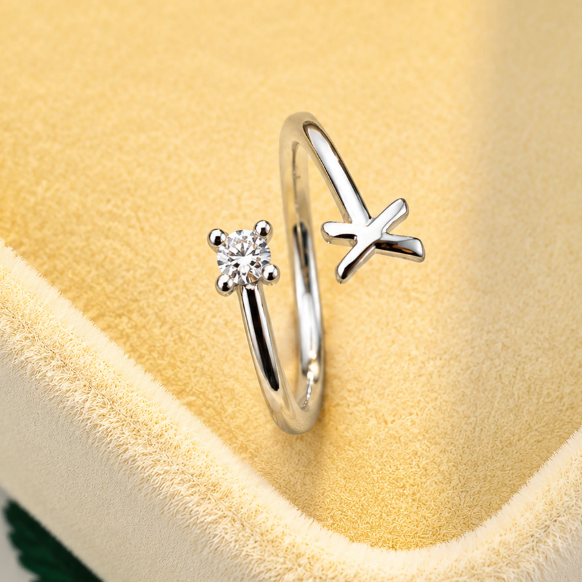 Elegant Cosmic Charm Ring - Image 2