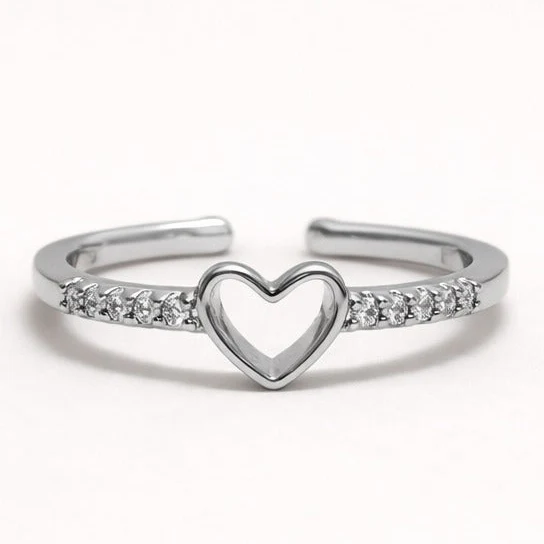 Eternal Heart Crystal Ring - Image 3