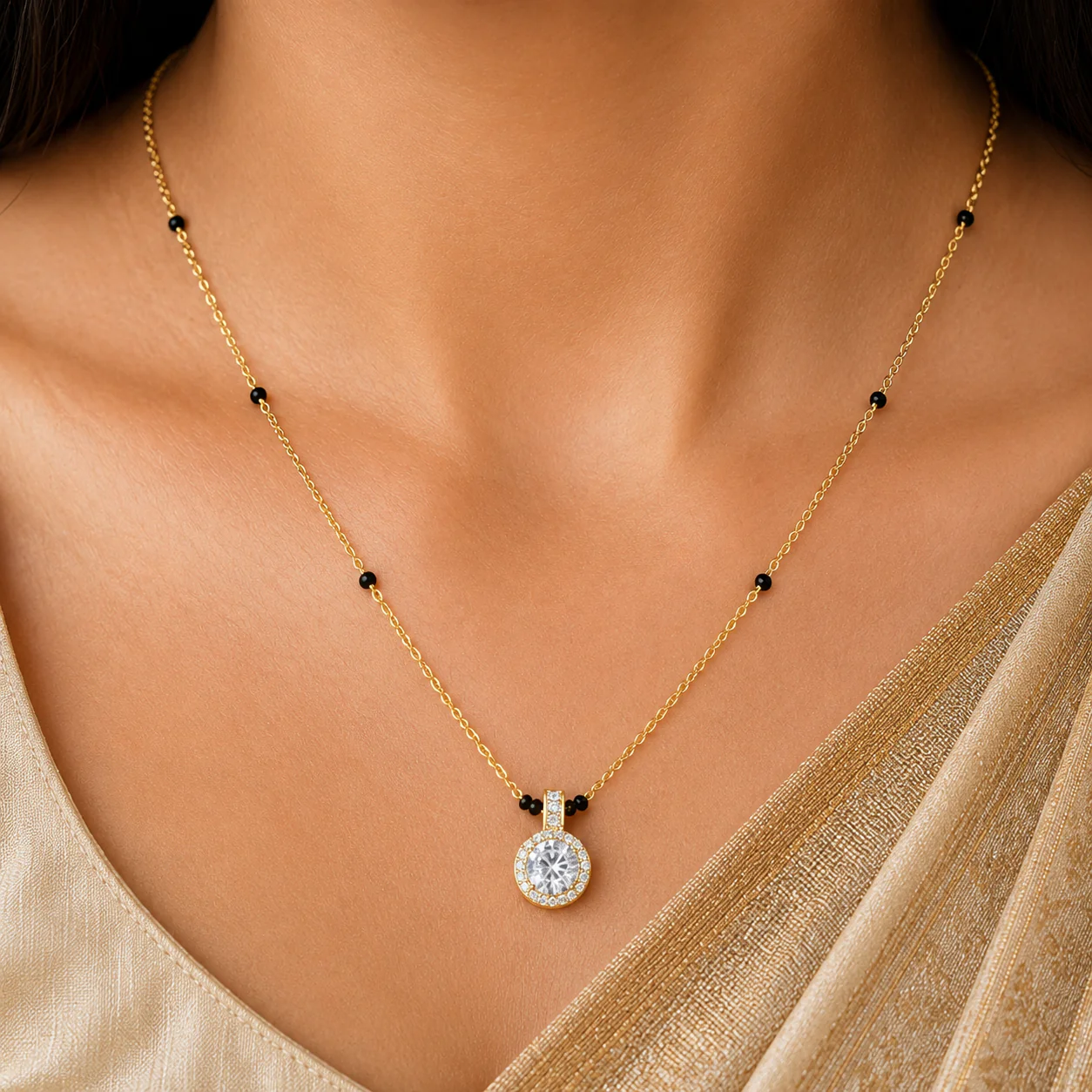 Eternal Solitaire Mangalsutra