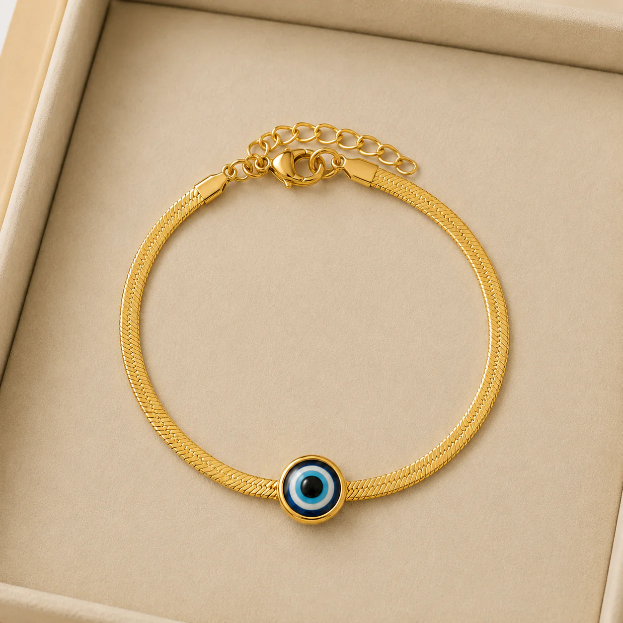 Evil Eye Luxe Chain Bracelet