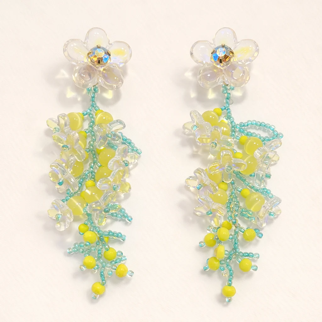 Flower Boho Elegance Turkish Earring - Image 2