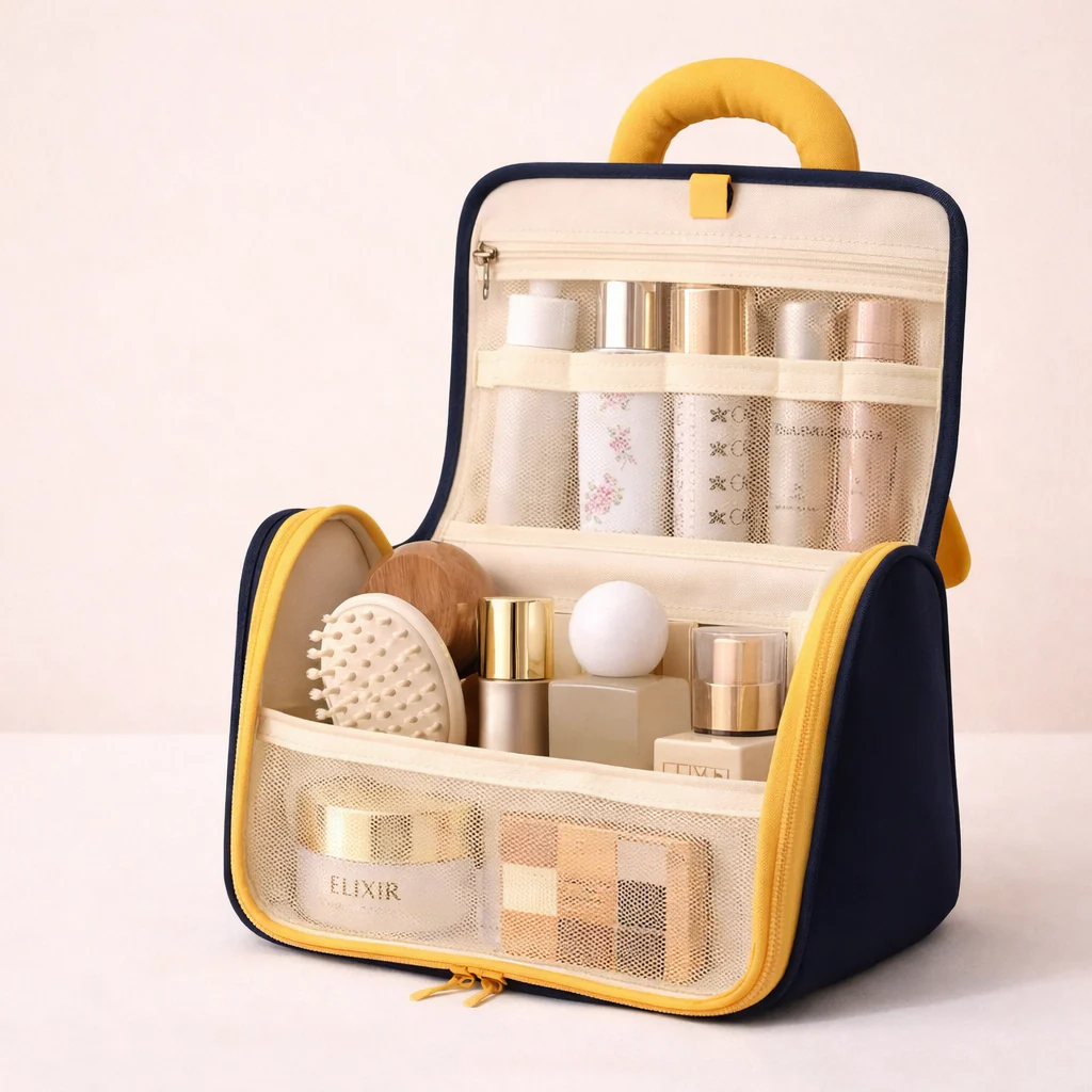 Just Rs. 369 Voyager Cosmetic Bag with Hanging Hook - Image 2