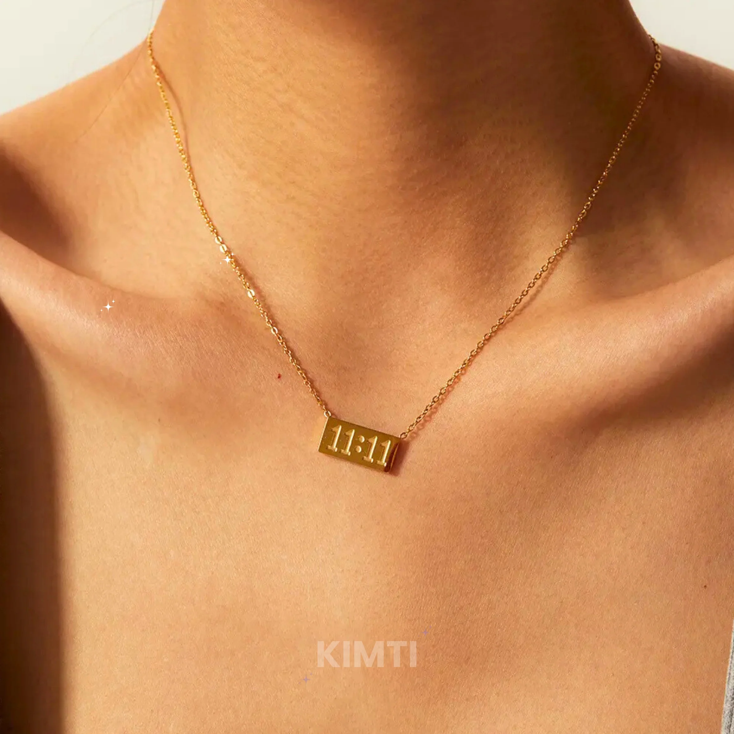 11:11 Manifestation Necklace - Anti Tarnish 18K Gold Plated - Image 7