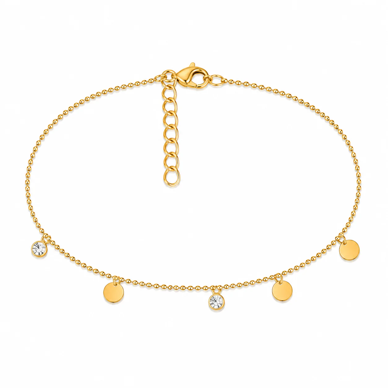 Gold Plated The Soraya Anklet - Image 2