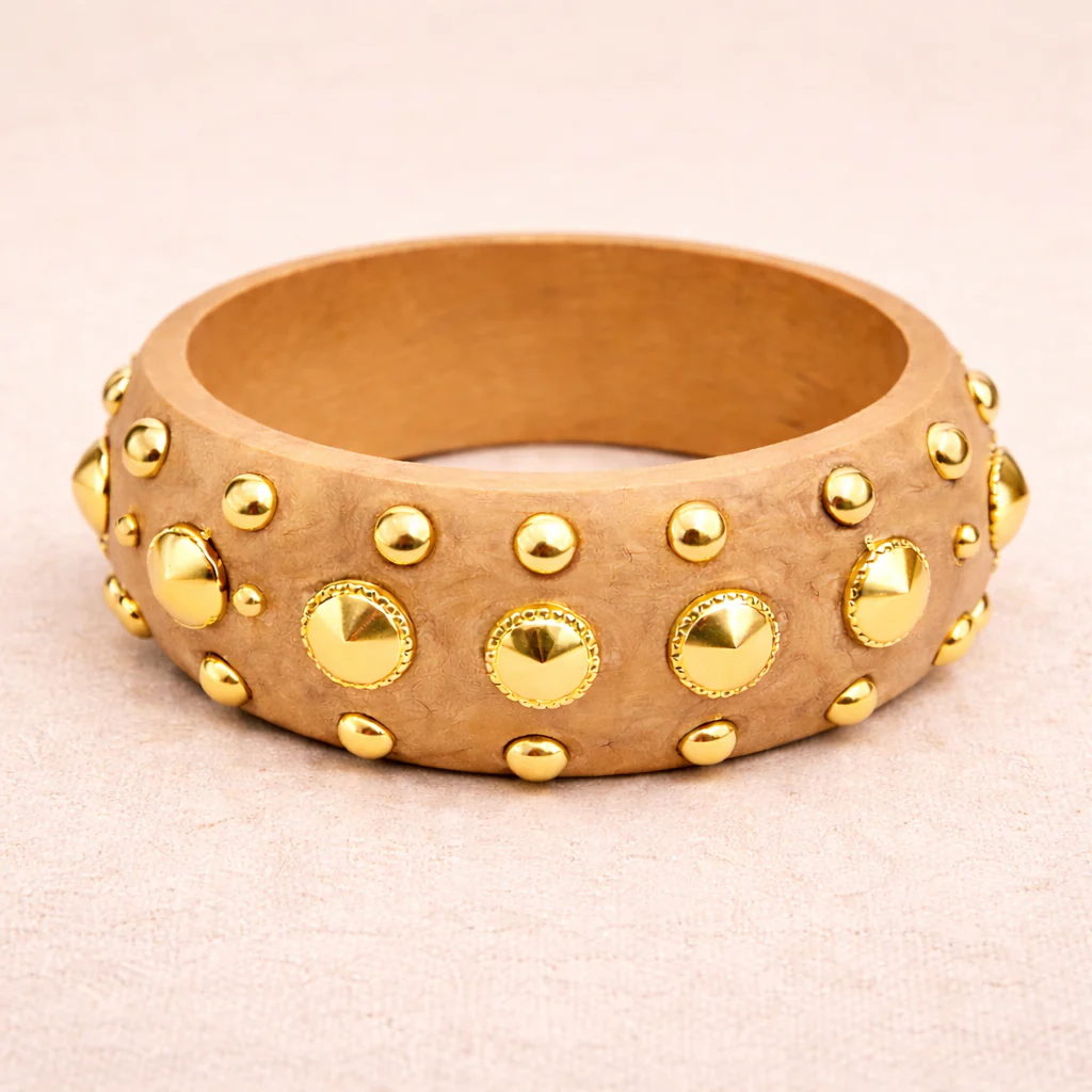 Handcrafted Satin Polish Wood Bangle