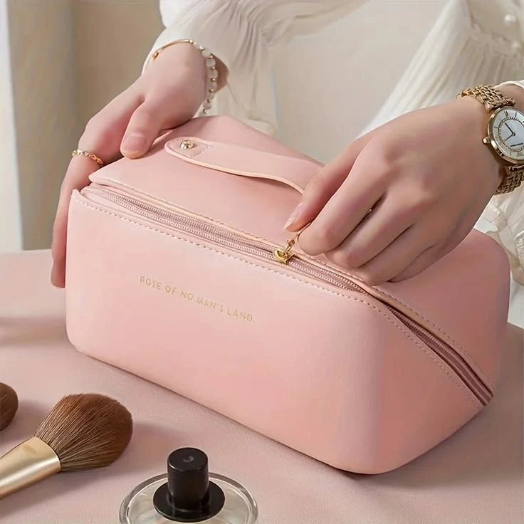 Just Rs. 249 Luxurious Pillow Bag, Multi-layer Makeup Bag - Image 6