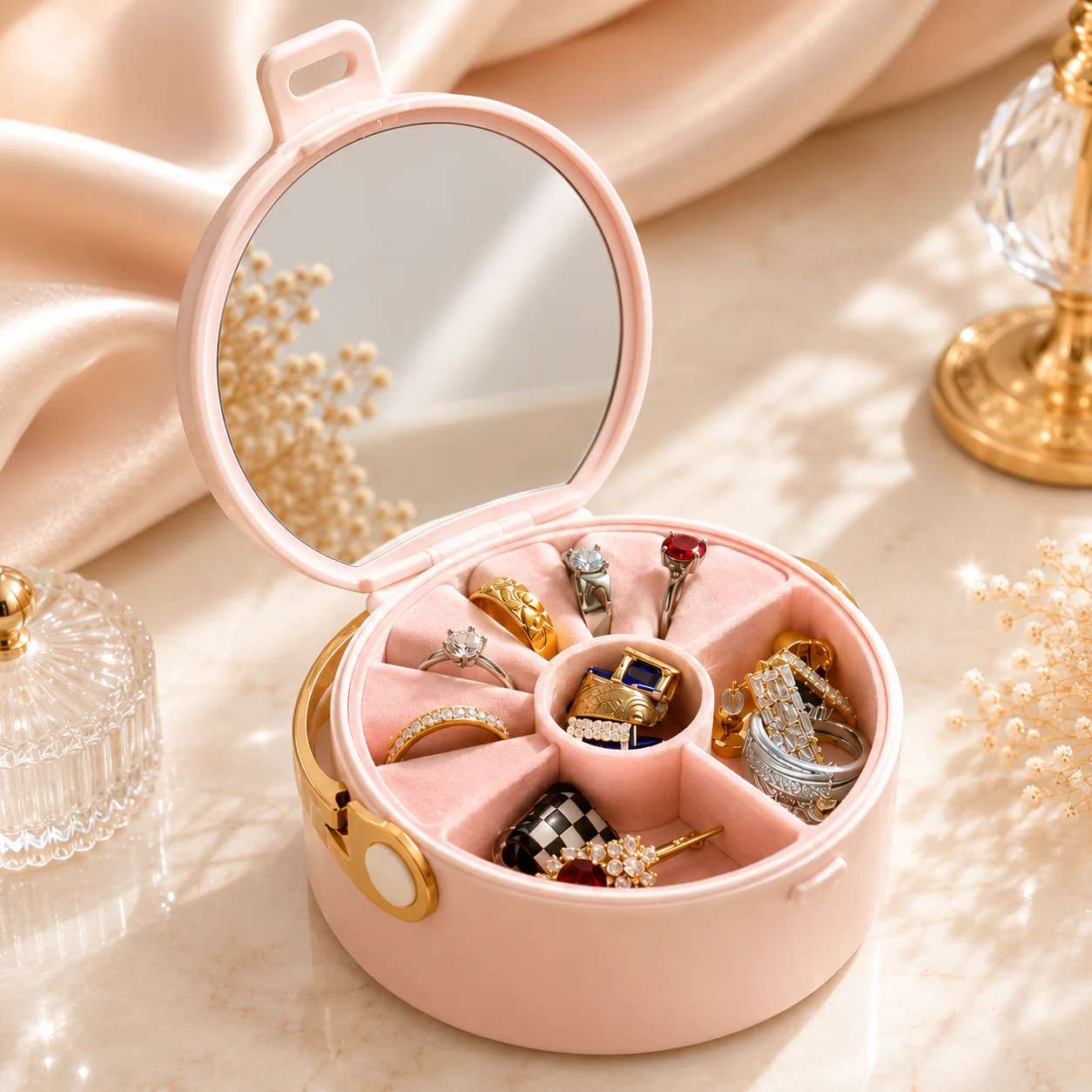 Just Rs 229 Jewellery Box For Travel 1 PC  Random Colour - Image 11