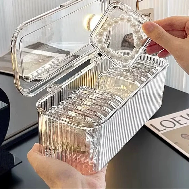 Just Rs. 349 Bracelet And Necklace Transparent Dust Proof Organizer - Image 2