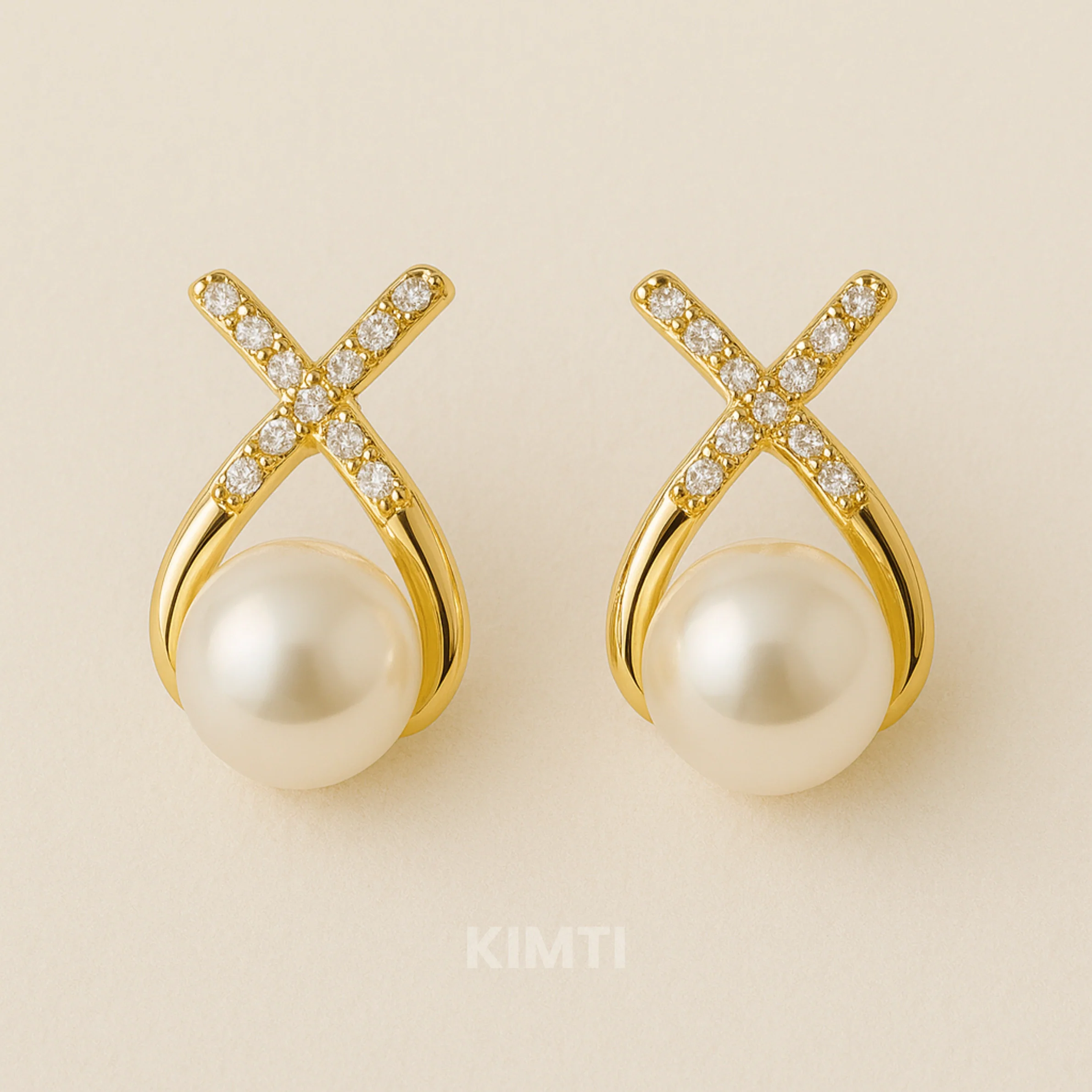 Korean Diamond Studded Earring - Image 2