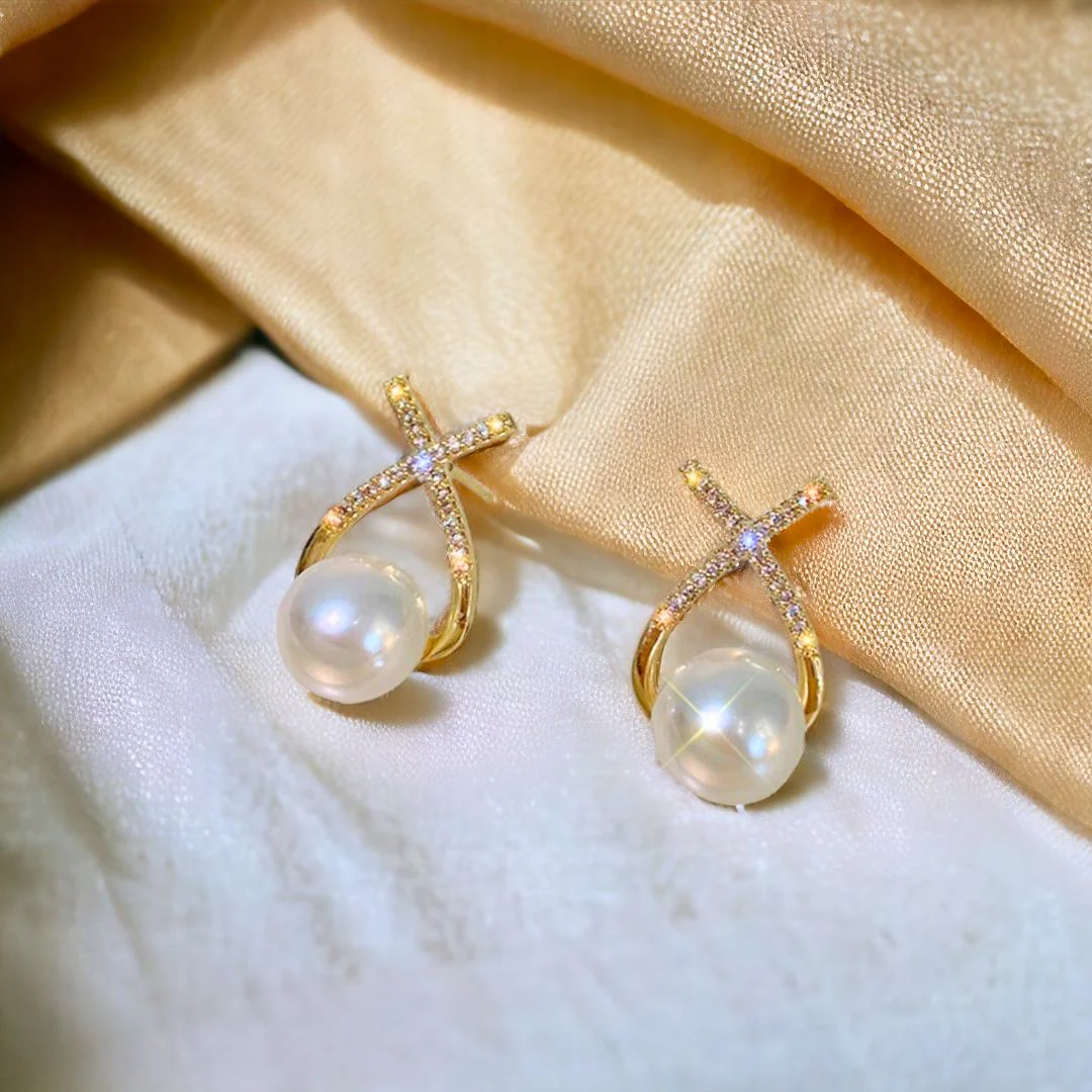 Korean Diamond Studded Earring - Image 5