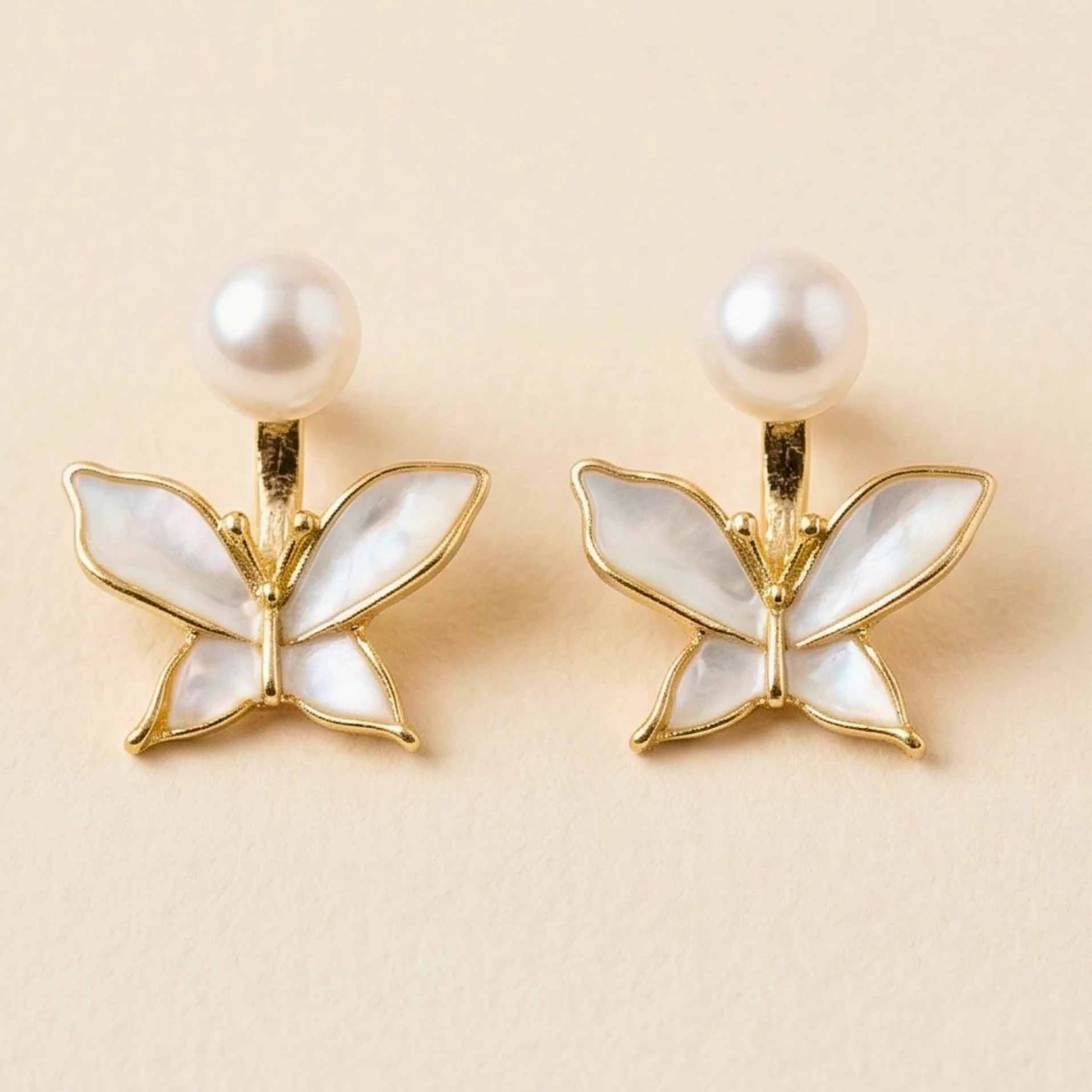 Korean Pearl Stud Earring