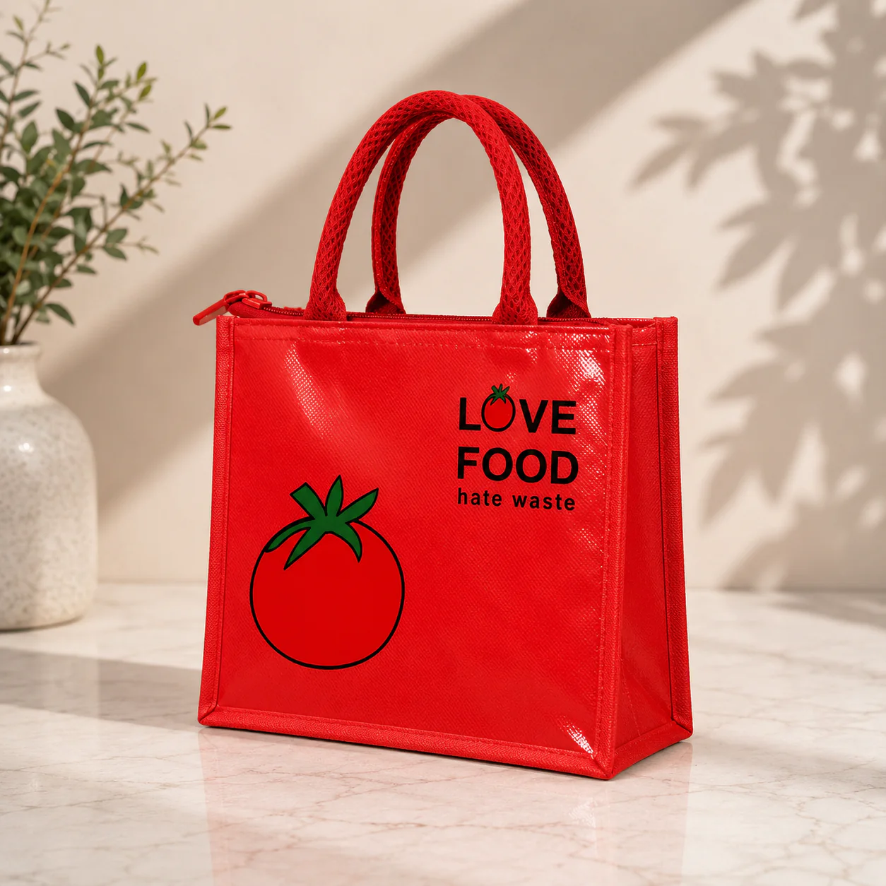Tomato Pop Tote Bag - Image 2