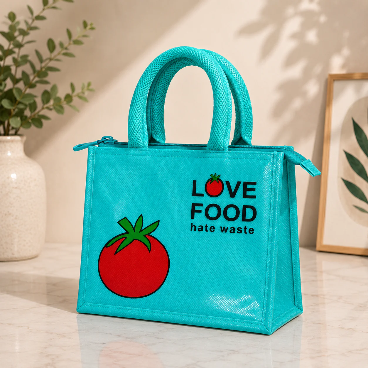 Tomato Pop Tote Bag - Image 5
