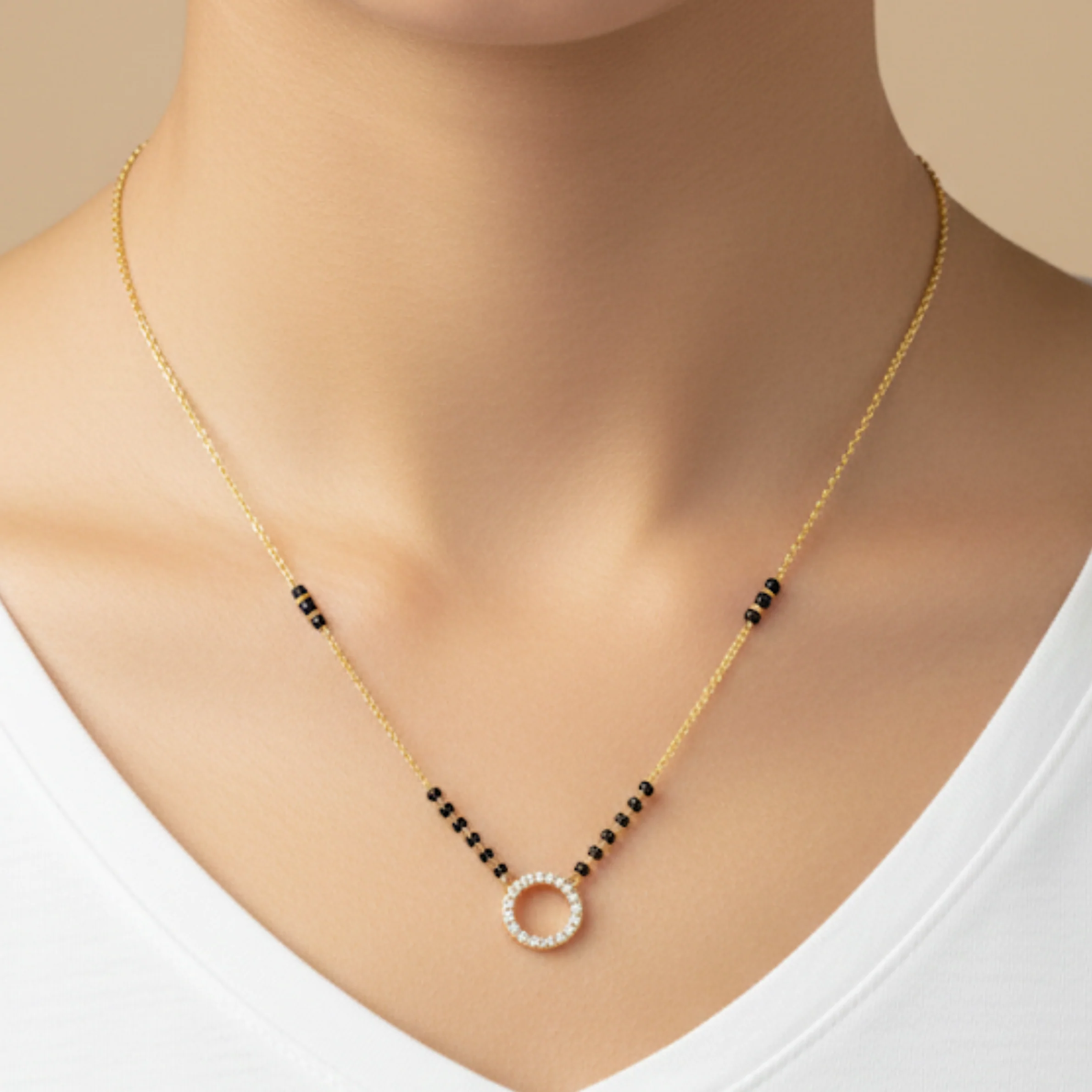 Noor Forever Ring Mangalsutra - Image 3