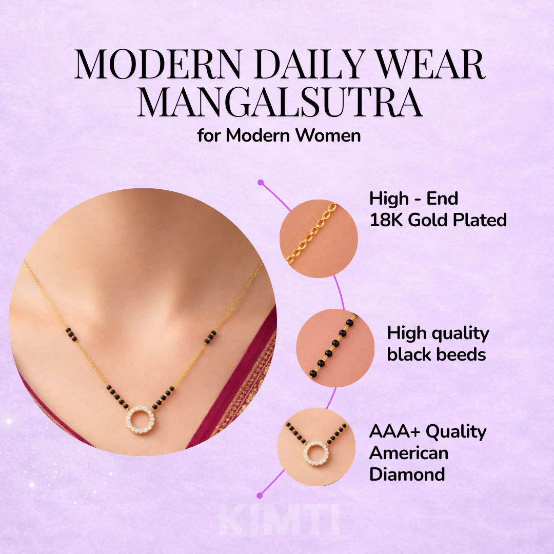 Noor Forever Ring Mangalsutra - Image 5