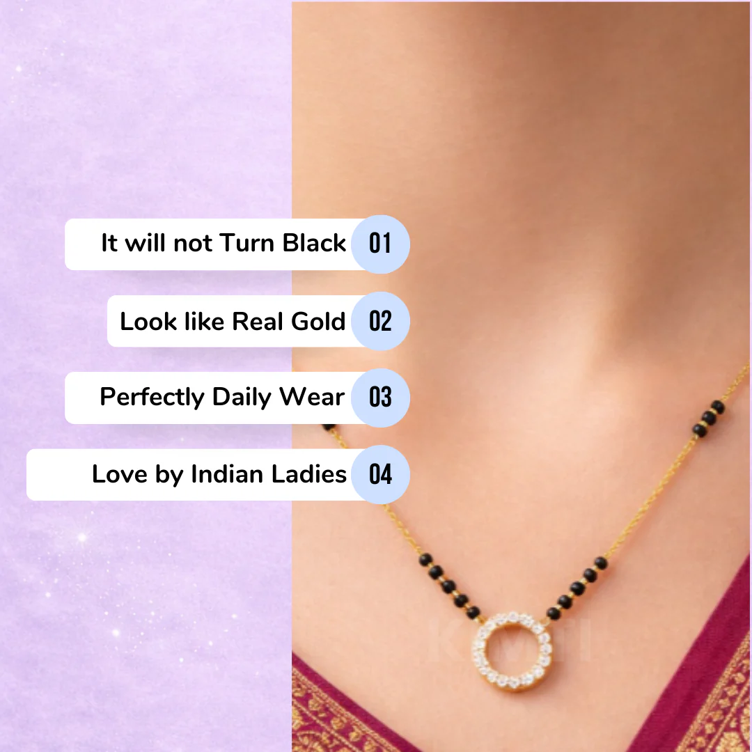 Noor Forever Ring Mangalsutra - Image 6