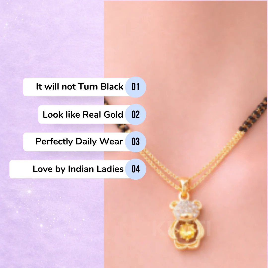 Panda Love Mangalsutra - Image 3