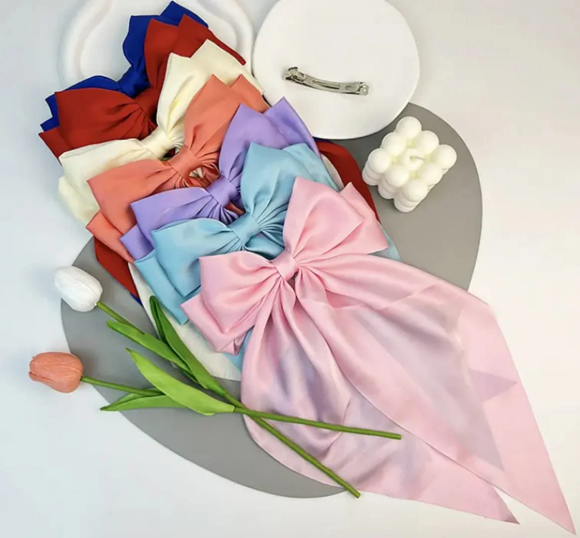 Vintage Ribbon Hair Bow