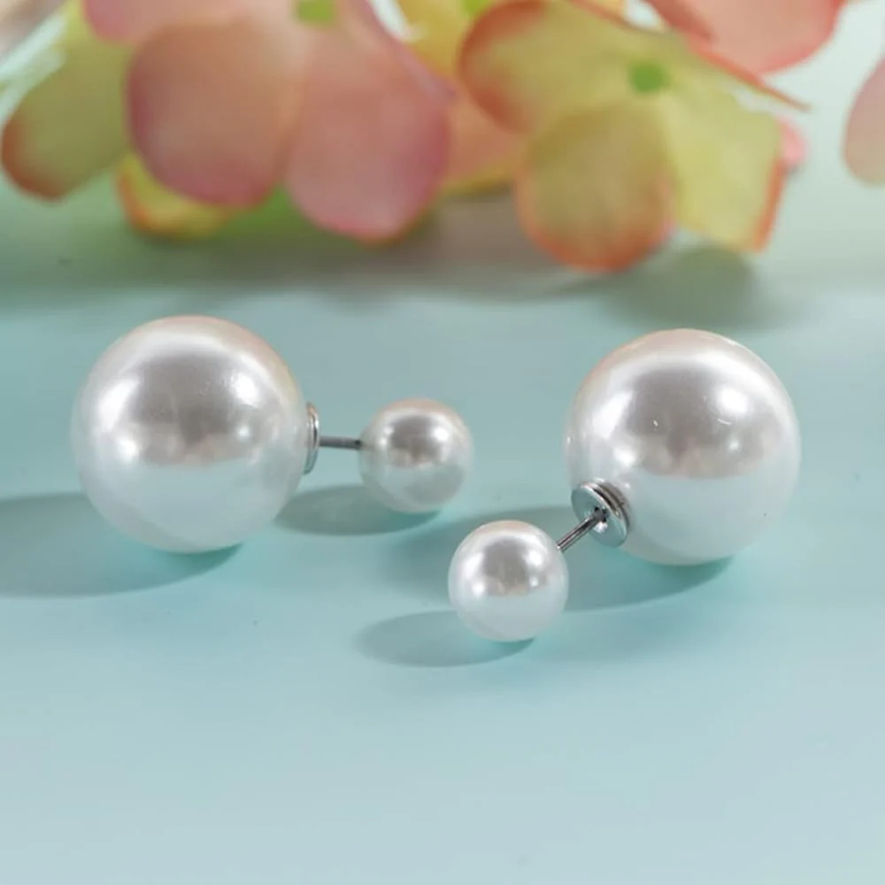 Pearl Stud Earring - Image 3
